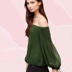 Aritzia wilfred talence off shoulder top
